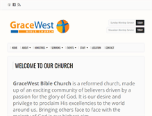 Tablet Screenshot of gracewest.org.au